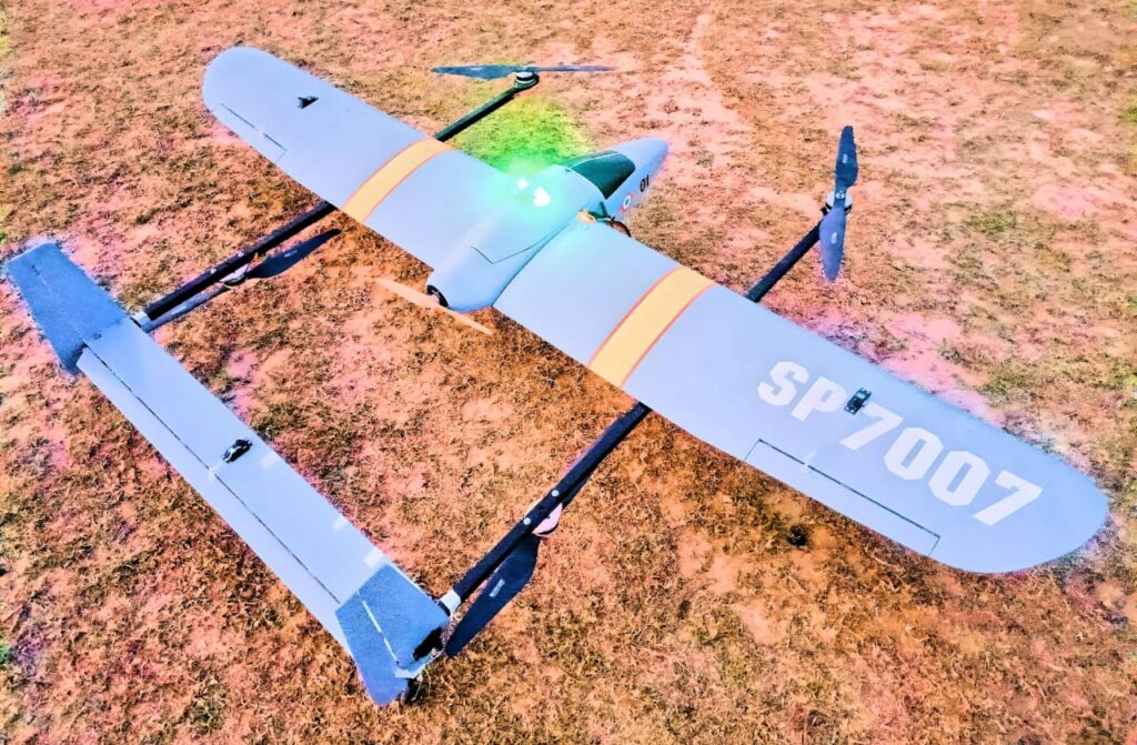 VTOL flight test 2