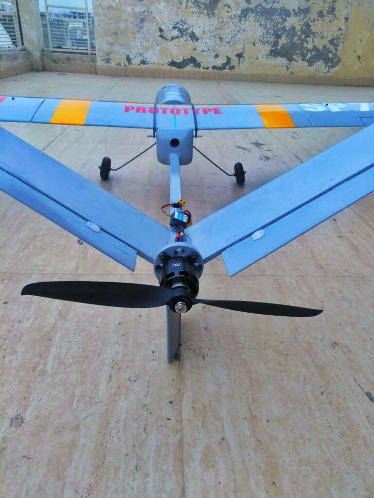 VTOL flight test 3