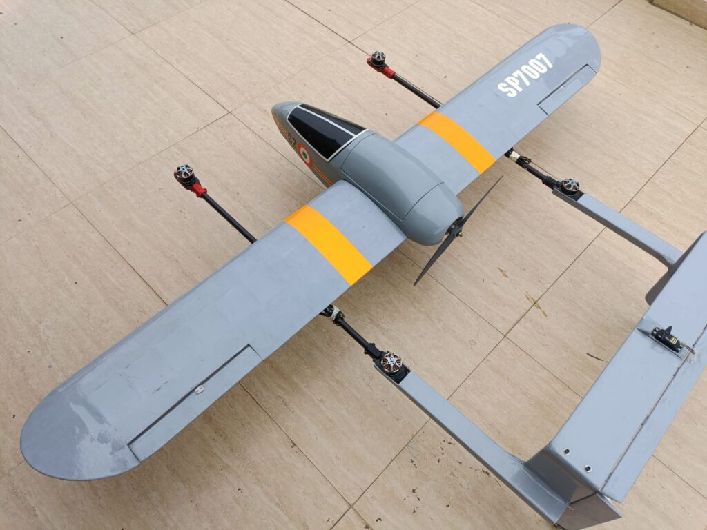 VTOL flight test 4