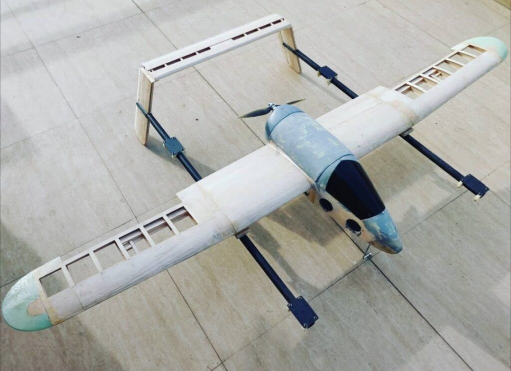 VTOL flight test 5