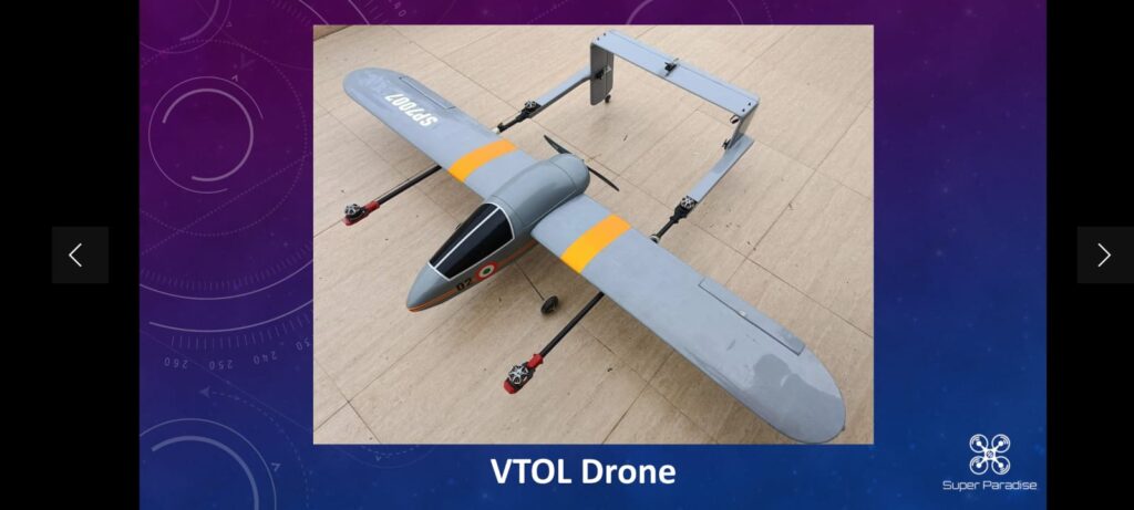 VTOL flight test 6