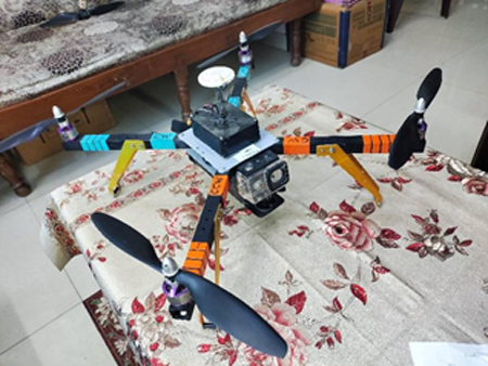 SP Quadcopter Isometric